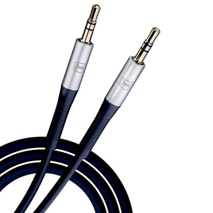 Audio kabl 3.5mm - 3.5mm 3MK, 1m, Crni