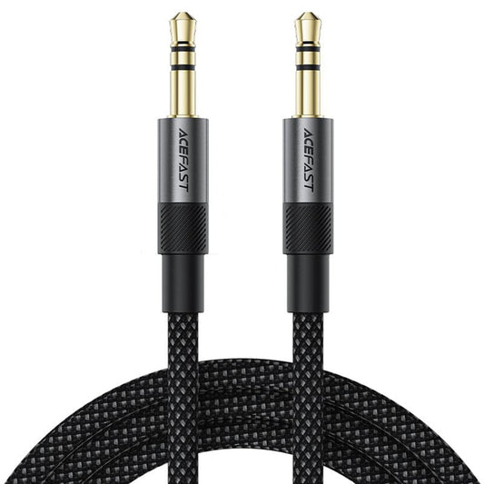 Audio kabl 3.5mm - 3.5mm Acefast J10, 1m, Crni