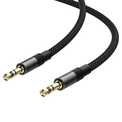 Audio kabl 3.5mm - 3.5mm Acefast J10, 1m, Crni