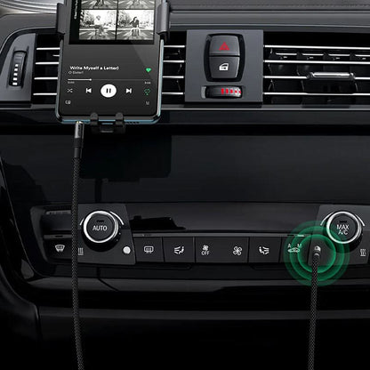 Audio kabl 3.5mm - 3.5mm Acefast J10, 1m, Crni