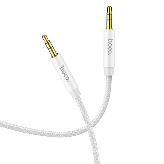 Audio Cable 3.5mm - 3.5mm HOCO UPA19, 1m, Silver 