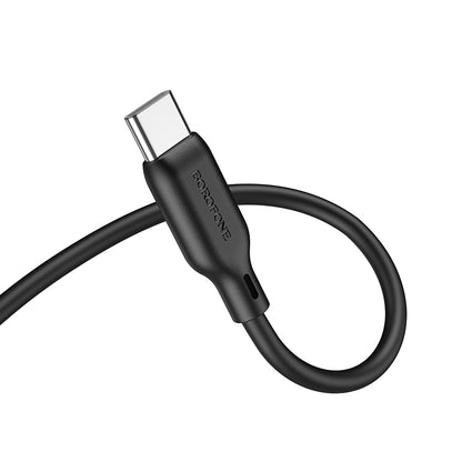 Audio kabel 3.5mm - USB-C Borofone BL18, 1m, Crni