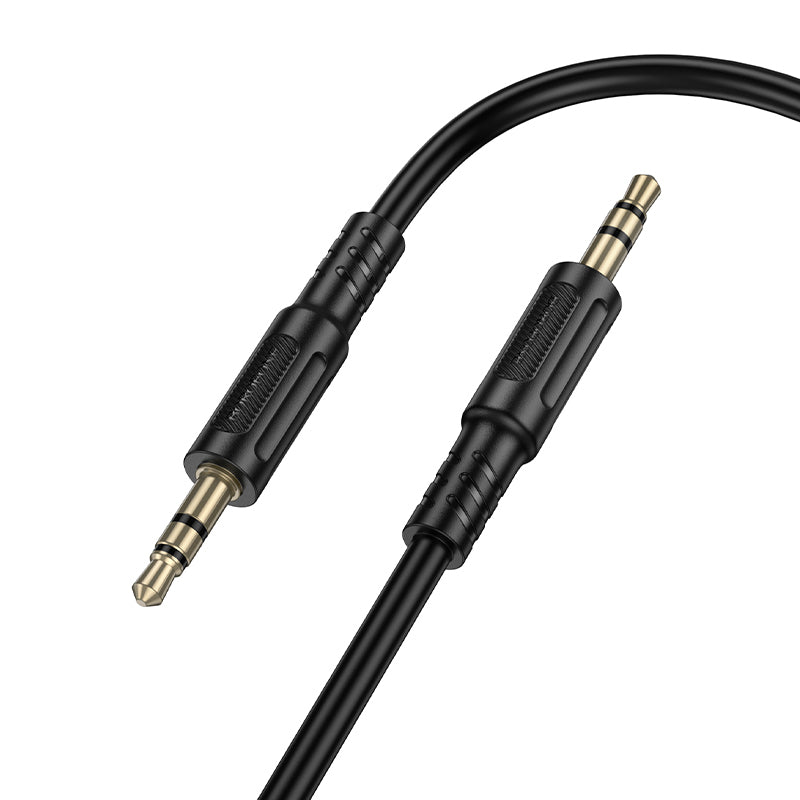 Audio kabl 3.5mm - 3.5mm Borofone BL25 Nice, 1m, Crni