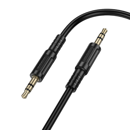 Audio kabl 3.5mm - 3.5mm Borofone BL25 Nice, 1m, Crni
