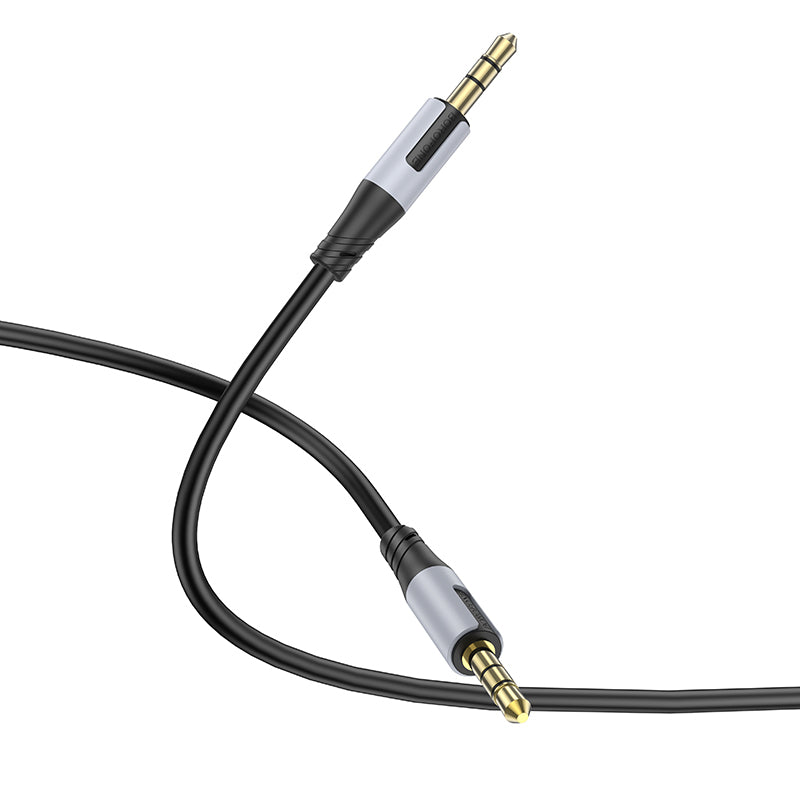 Audio cable 3.5mm - 3.5mm speaker BL19 Creator, 1m, Black 