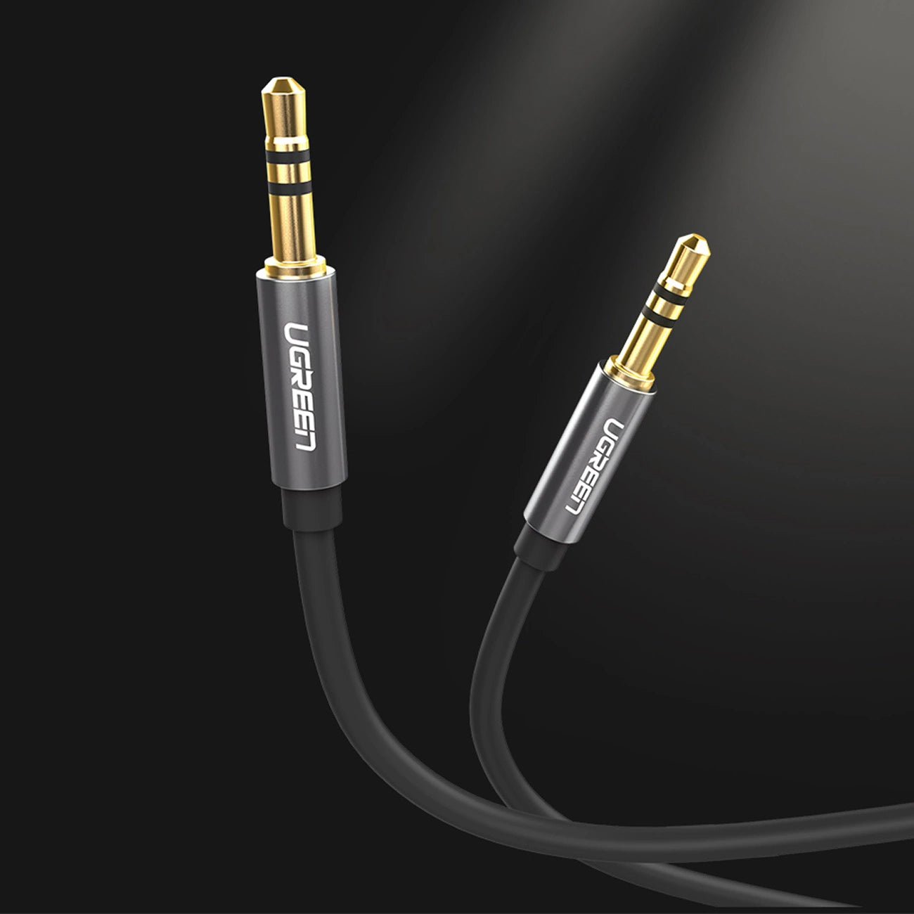 Audio kabel 3.5mm - 3.5mm UGREEN AV119, 5m, Crni