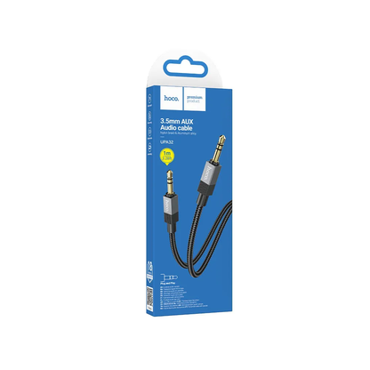 Audio kabl 3.5mm - 3.5mm HOCO UPA32, 1m, Crni