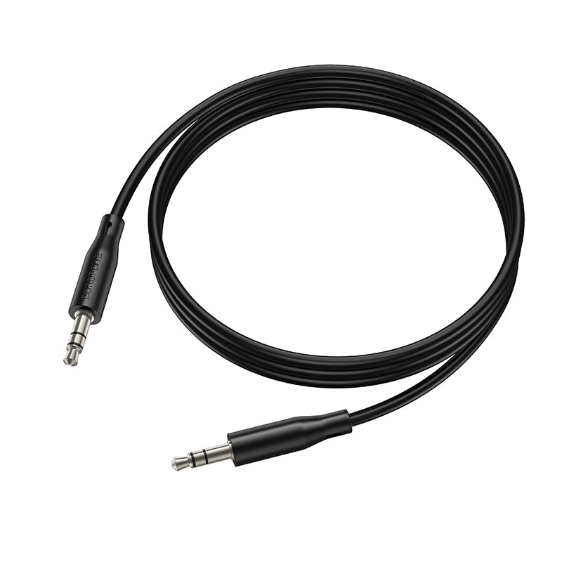 Audio kabl 3.5mm - 3.5mm Borofone BL26 Standard, 1m, Crna