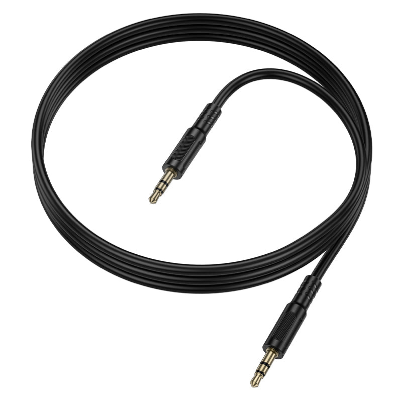 Audio kabl 3.5mm - 3.5mm Borofone BL25 Nice, 1m, Crni