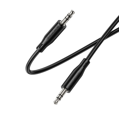 Audio kabl 3.5mm - 3.5mm Borofone BL26 Standard, 1m, Crna