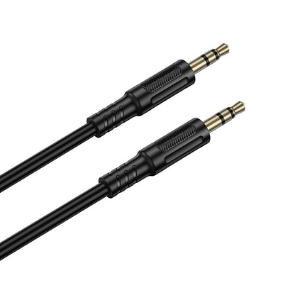 Audio kabl 3.5mm - 3.5mm Borofone BL25 Nice, 1m, Crni