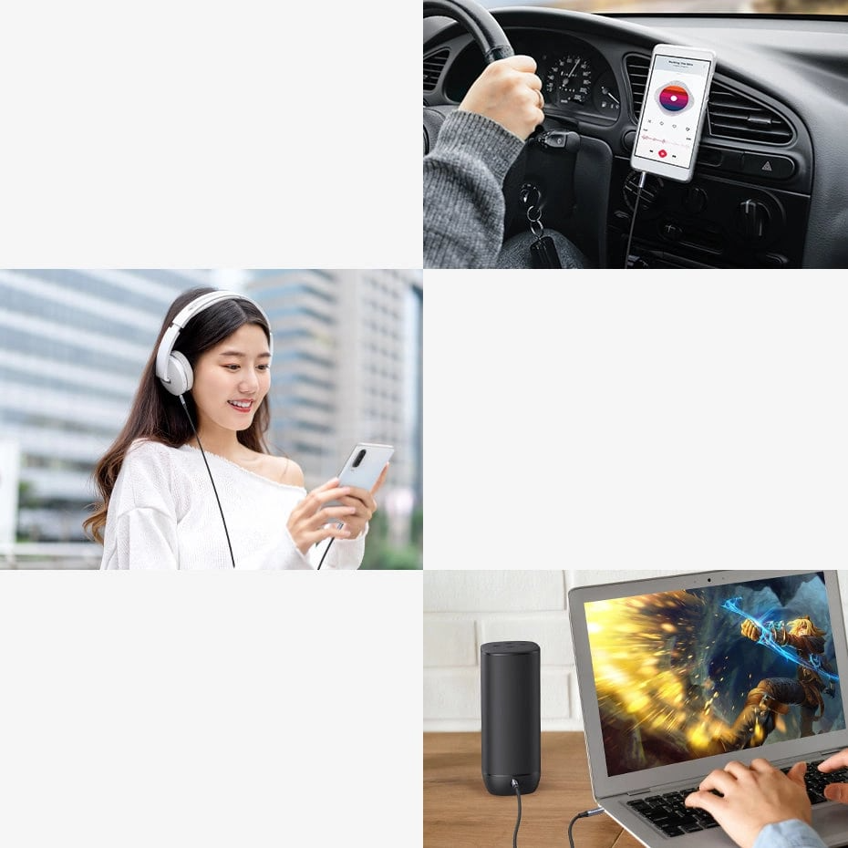 Audio kabl 3.5mm - 3.5mm UGREEN AV183, 3m, Crni