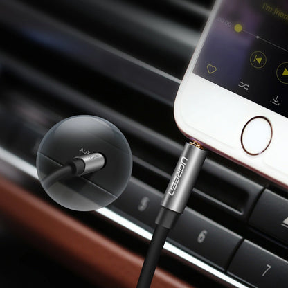 Audio kabel 3.5mm - 3.5mm UGREEN AV119, 5m, Crni