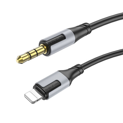 Audio kabl Lightning - 3.5mm Borofone BL19 Creator, 1m, Crni
