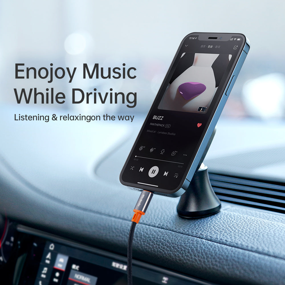 Audio kabl Lightning - 3.5mm McDodo CA-0780 Castle, 1.2m, Crni