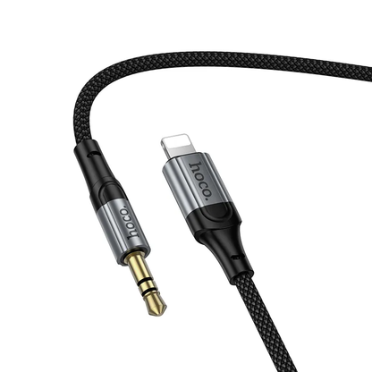 Audio kabl Lightning - 3.5mm HOCO UPA33A, 1.5m, Crni
