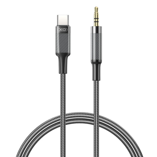 Audio kabl USB-C - 3.5mm XO Design NB-R279B, 1m, Crn