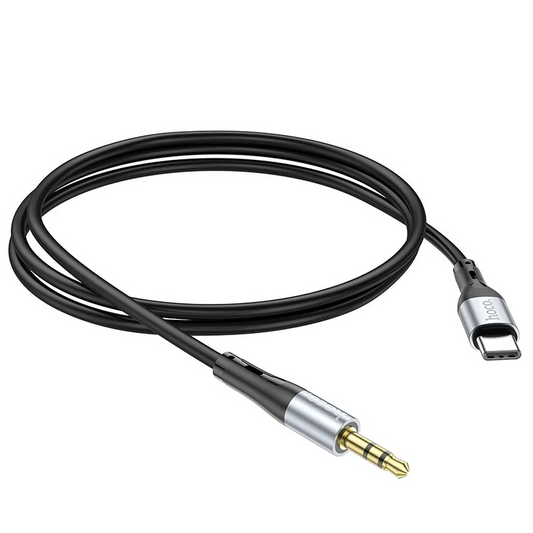 Audio kabl USB-C - 3.5mm HOCO UPA22, 1m, Crni