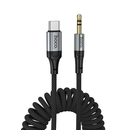 Audio kabl USB-C - 3.5mm HOCO UPA33B, 1.5m, Crni