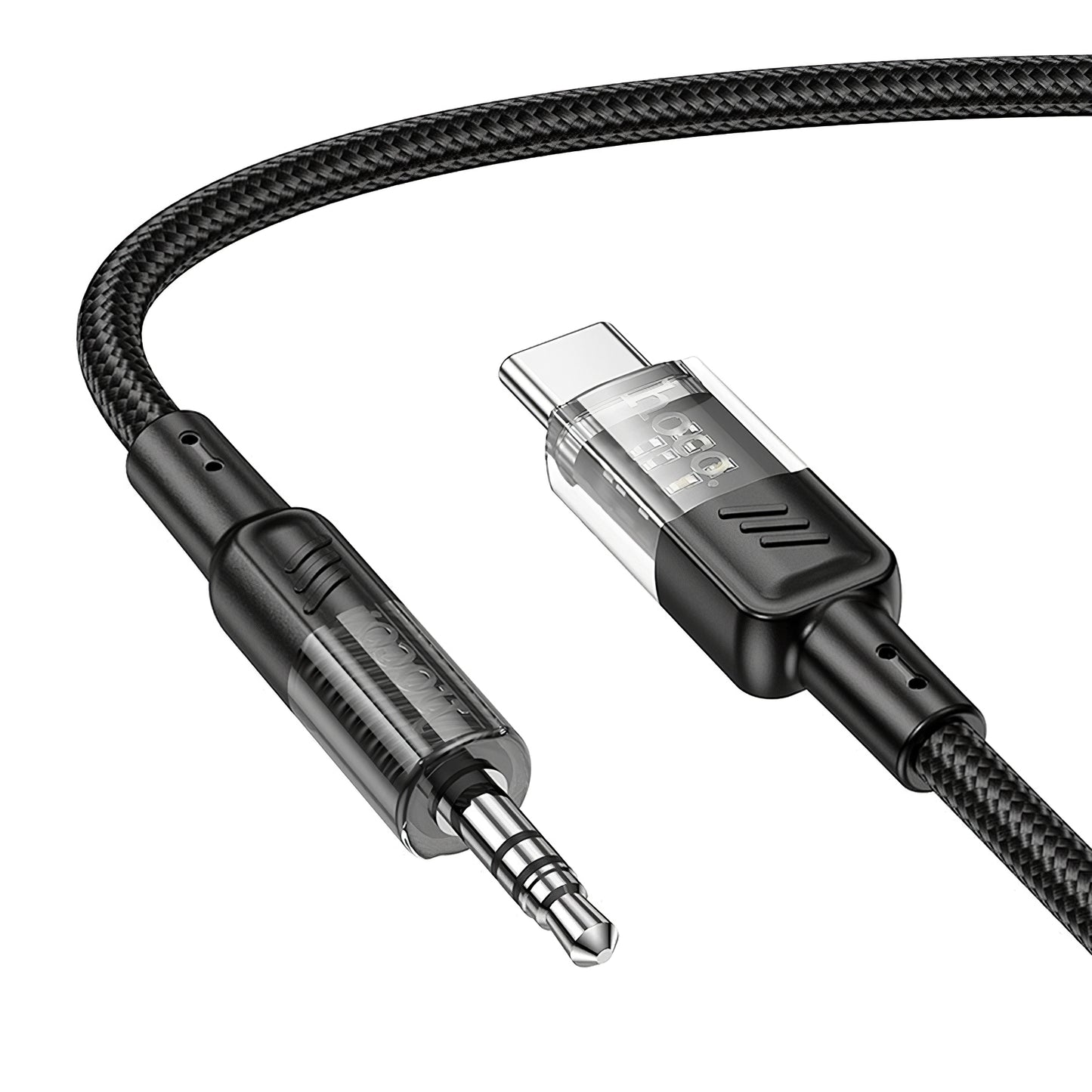 Audio kabl USB-C - 3.5mm HOCO UPA27, 1.2m, Crni