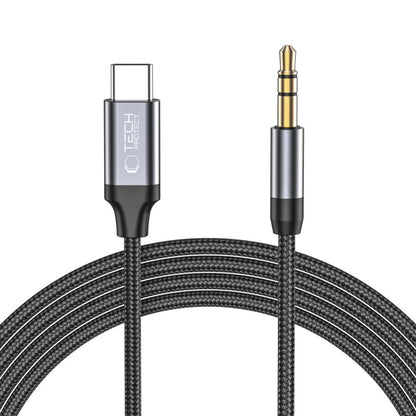 Audio kabl USB-C - 3.5mm Tech-Protect Ultraboost, 1m, Crni