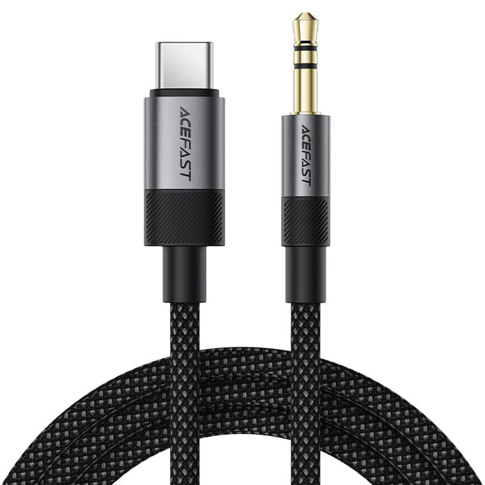 Audio kabl USB-C - 3.5mm Acefast J11, 1m, Crni