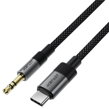 Audio kabl USB-C - 3.5mm Acefast J11, 1m, Crni