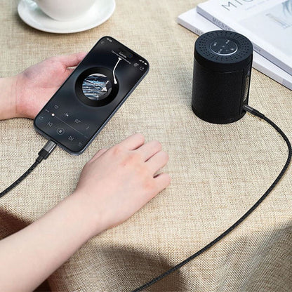 Audio kabl USB-C - 3.5mm Acefast J11, 1m, Crni