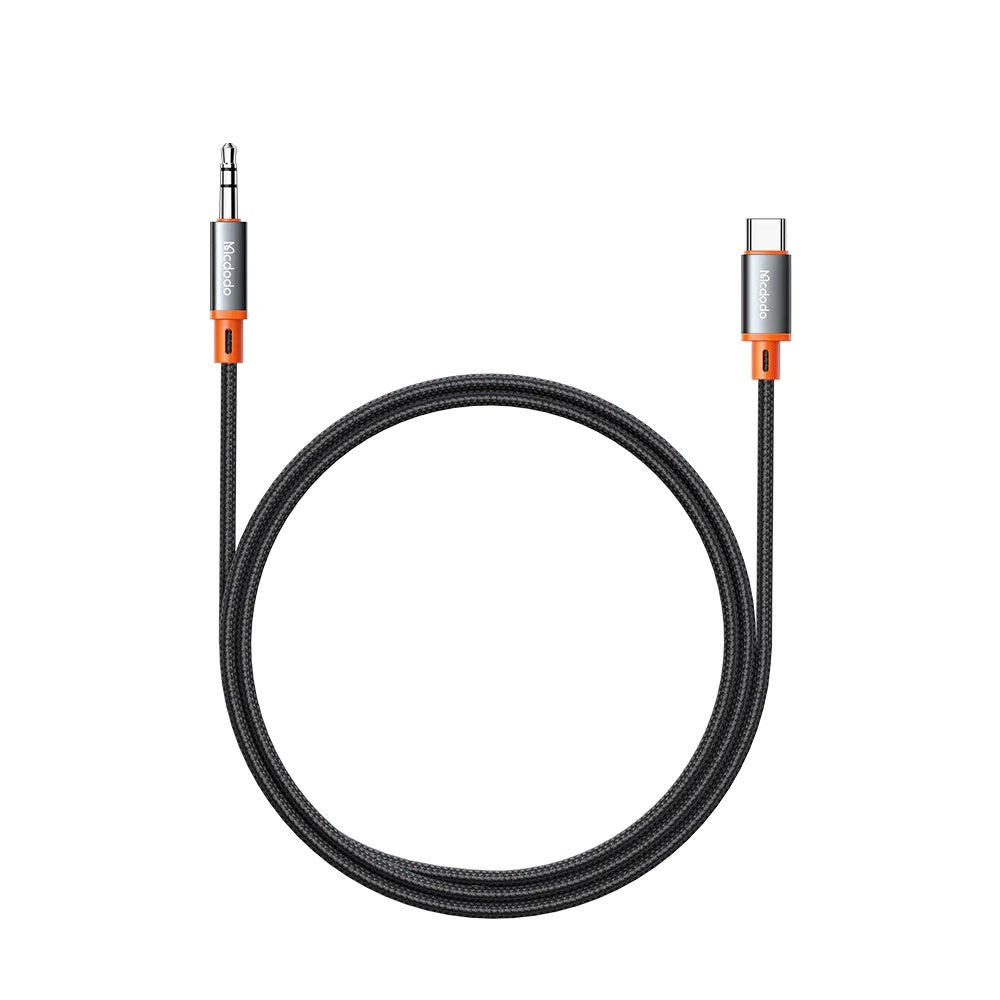 Audio kabl USB-C - 3.5mm McDodo CA-0820 Castle, 1.2m, Crni