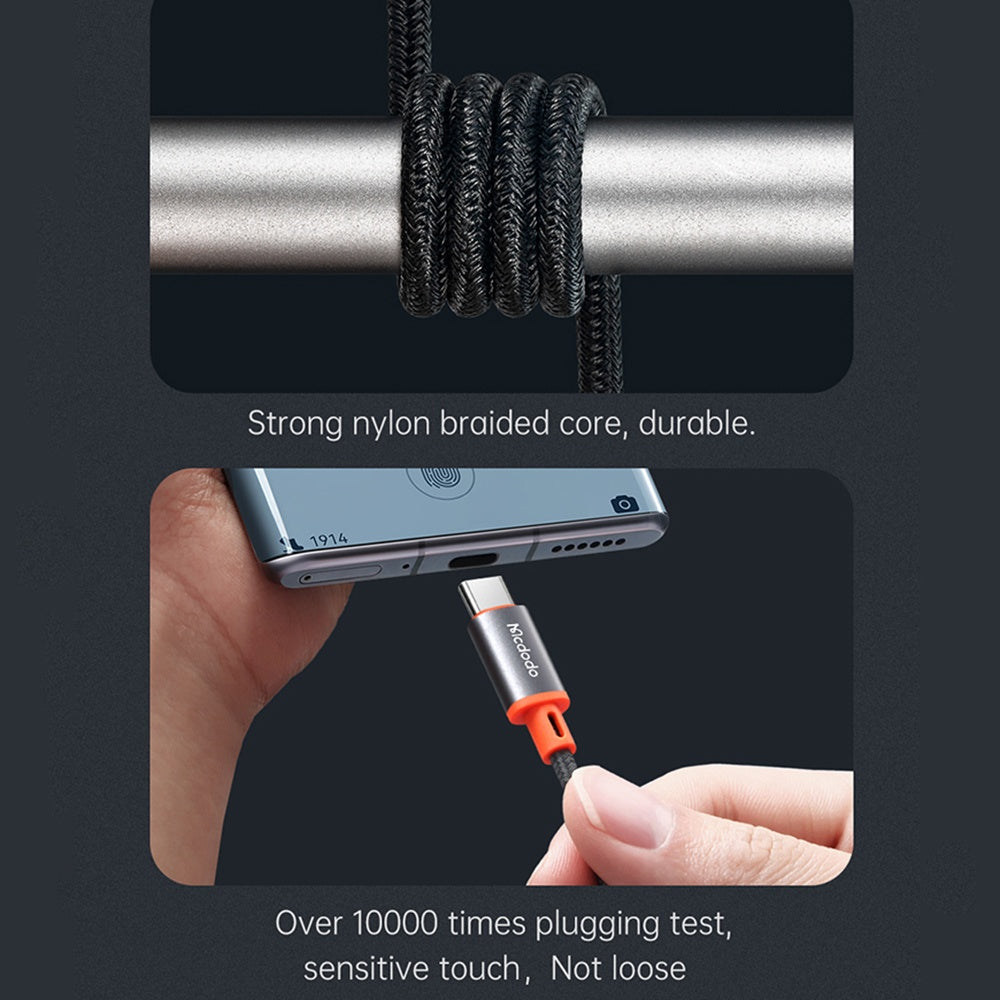 Audio kabl USB-C - 3.5mm McDodo CA-0820 Castle, 1.2m, Crni