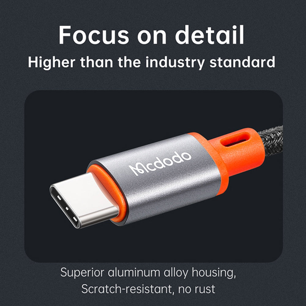 Audio kabl USB-C - 3.5mm McDodo CA-0820 Castle, 1.2m, Crni