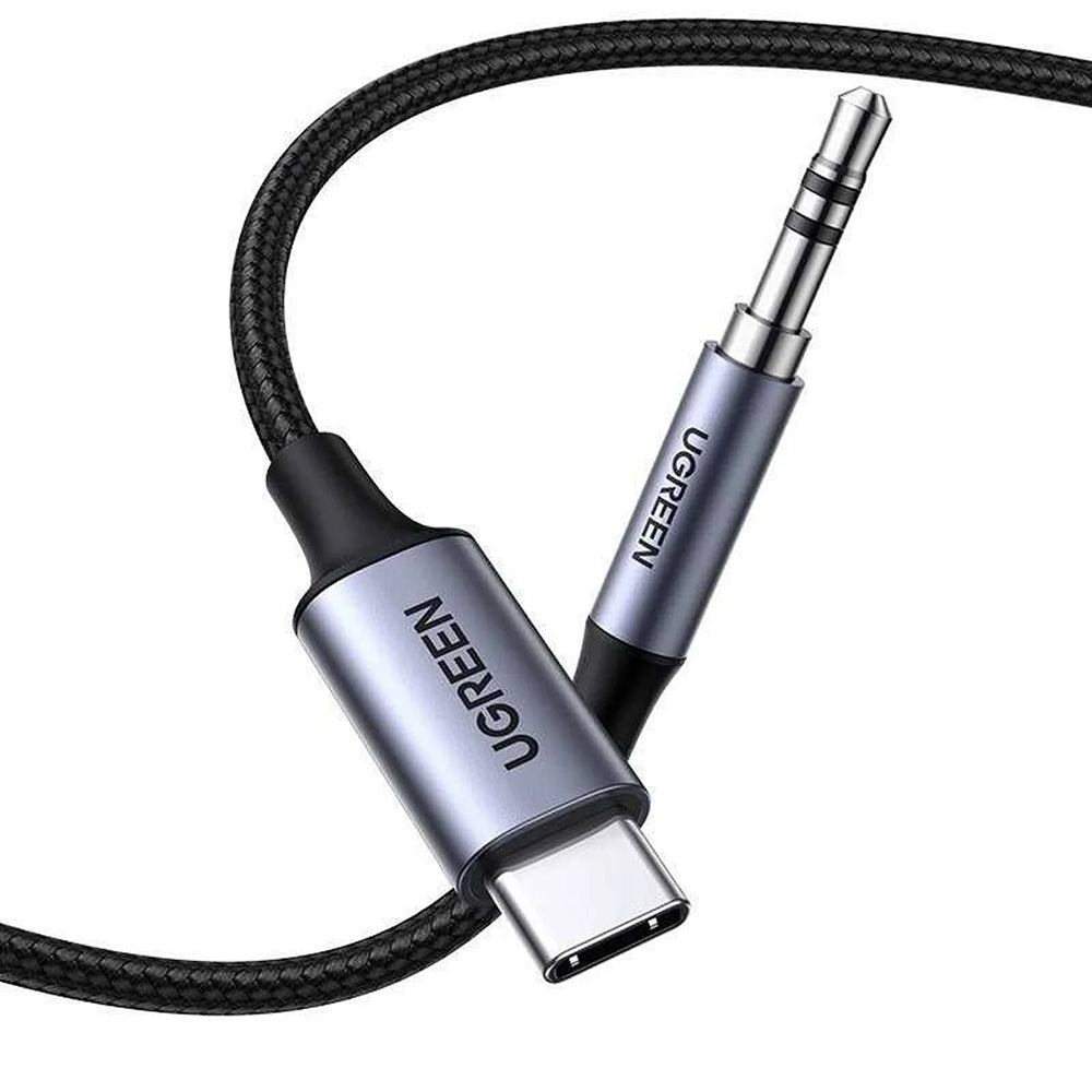 USB-C Audio kabl - 3.5mm UGREEN CM450 (20192), 1m, Siva