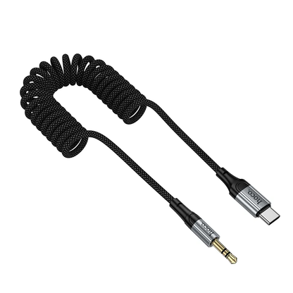 Audio kabl USB-C - 3.5mm HOCO UPA33B, 1.5m, Crni