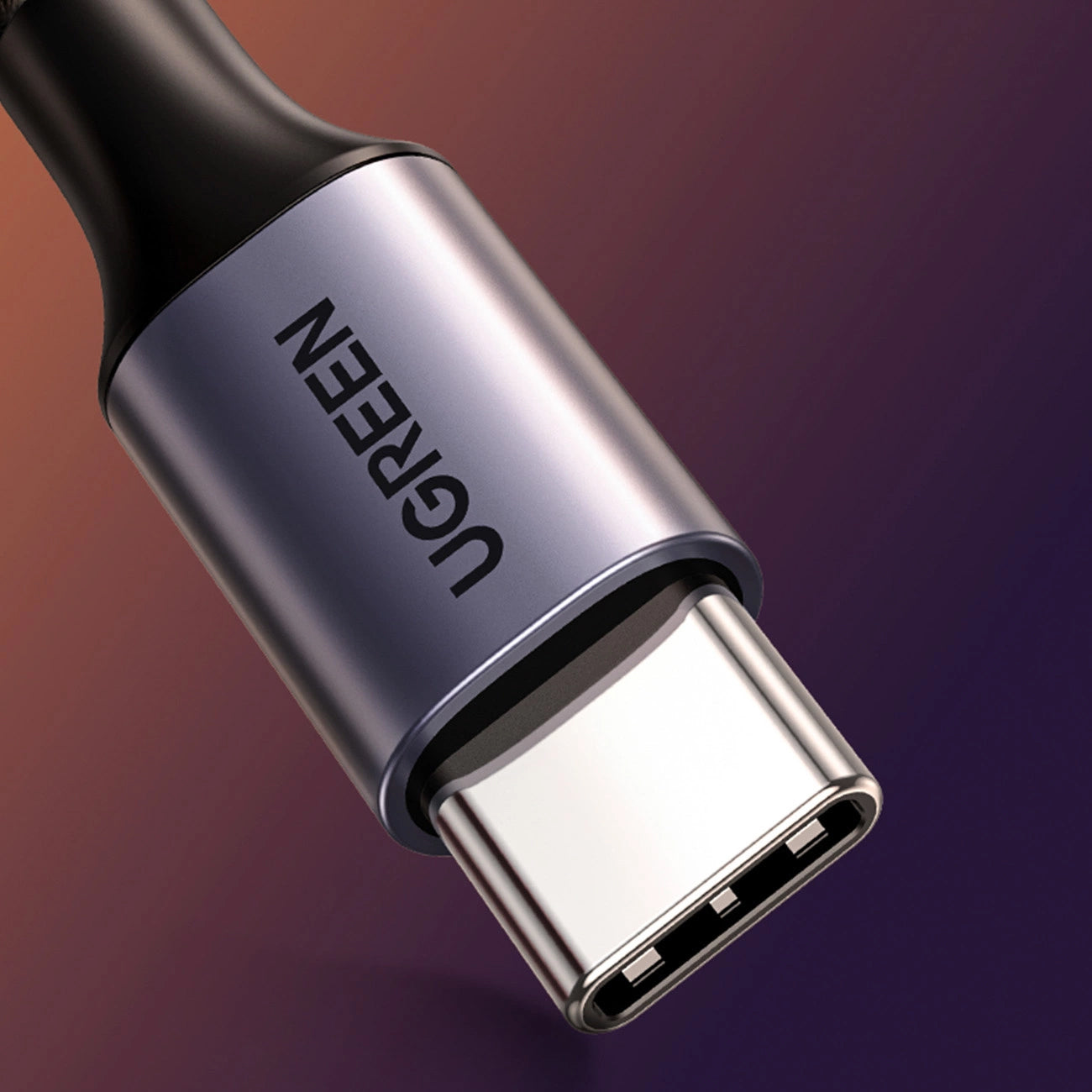 Audio kabel USB-C - 3.5mm UGREEN AV143, 1m, sivi