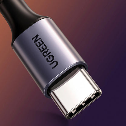 Audio kabel USB-C - 3.5mm UGREEN AV143, 1m, sivi