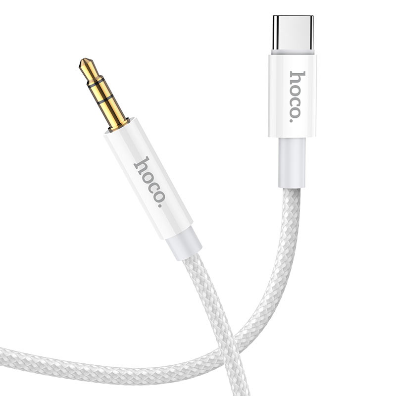 Audio kabl USB-C - 3.5mm HOCO UPA19, 1m, Srebrni