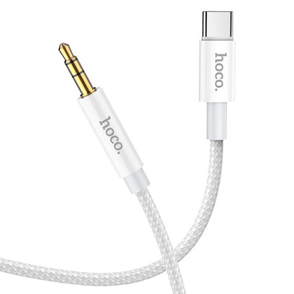 Audio kabl USB-C - 3.5mm HOCO UPA19, 1m, Srebrni