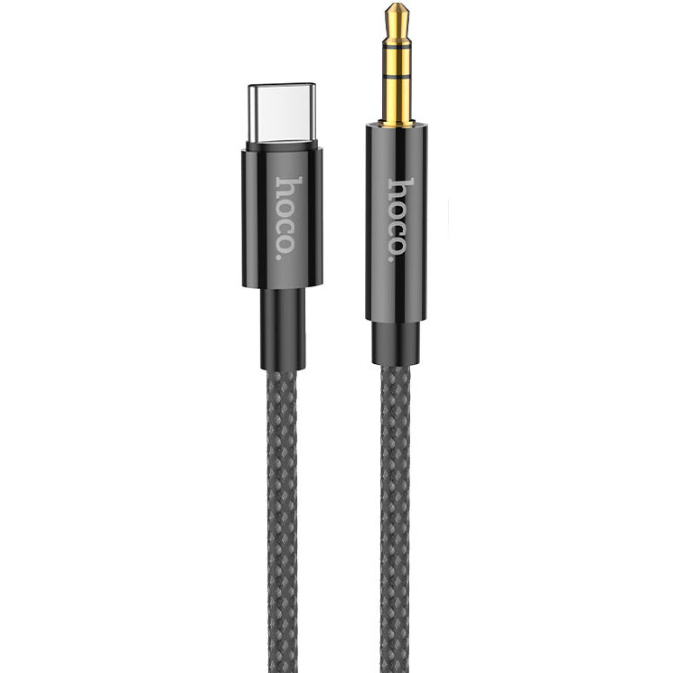 Audio kabl USB-C - 3.5mm HOCO UPA19, 1m, Crn