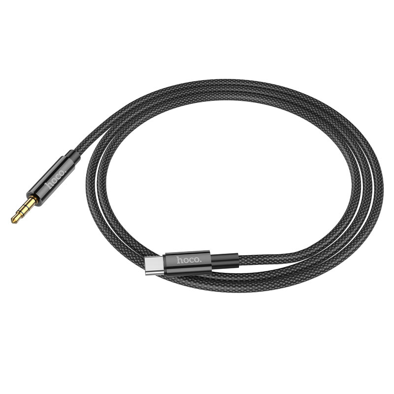 Audio kabl USB-C - 3.5mm HOCO UPA19, 1m, Crn