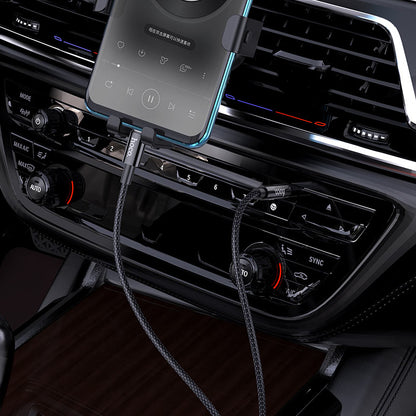 Audio kabl USB-C - 3.5mm HOCO UPA19, 1m, Crn