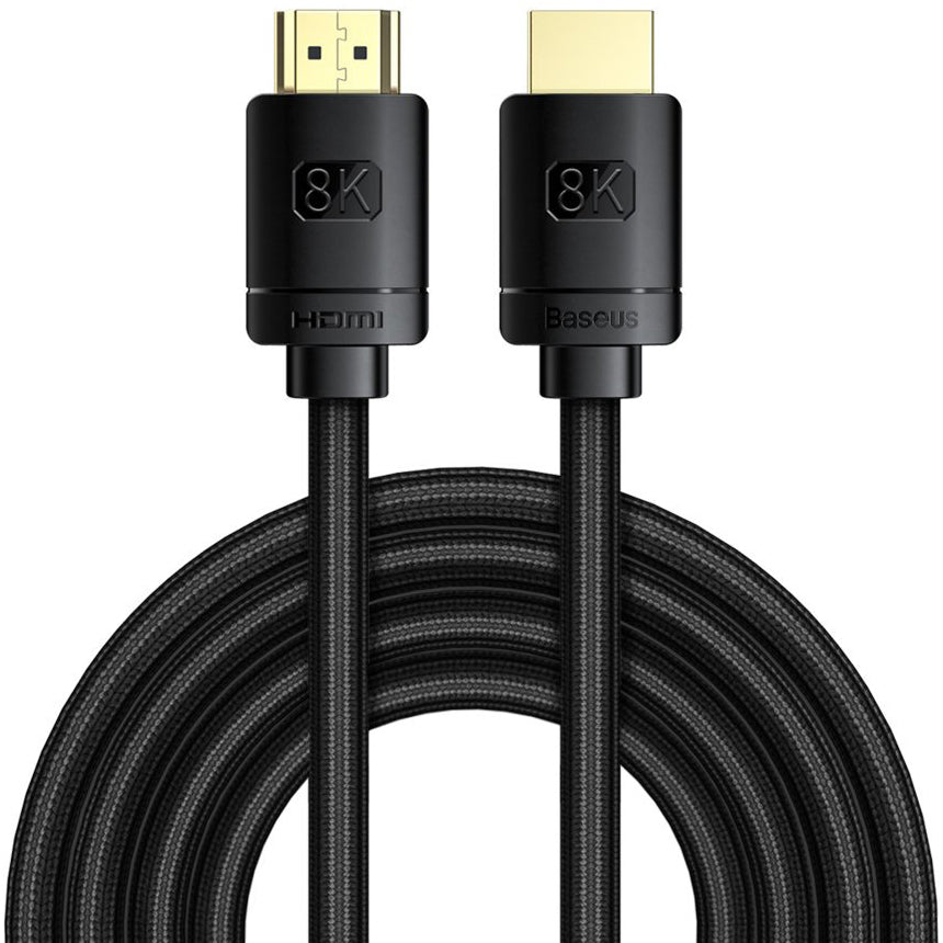 Kabl za video Baseus High Definition Series, HDMI - HDMI, 8K, 3m, Crni CAKGQ-L01