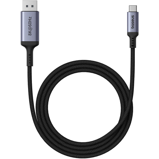 Audio i Video kabl USB-C - DisplayPort Baseus Ultra Clarity, 8K, 2m, Crni B0063370D111-01