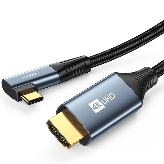 Audio i Video kabl USB-C - HDMI Joyroom SY-20C1 Angled, 2m, Sivi