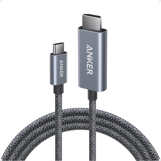 Audio i Video USB-C - HDMI Anker Nano kabl, 1.8m, Sivi A87E0H12