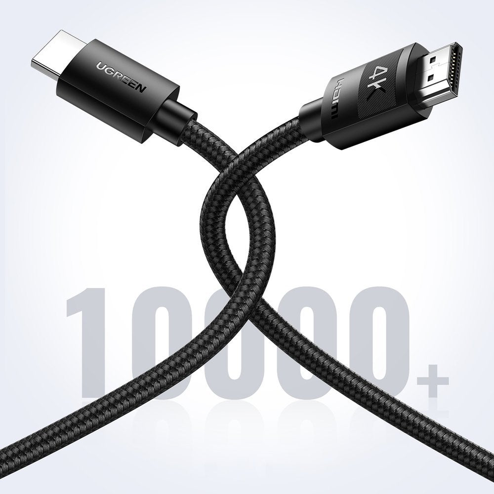Video Cable UGREEN HD119, HDMI - HDMI, 4K, 1m, Black