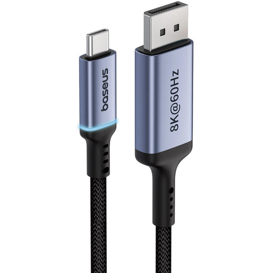 Audio i Video kabl USB-C - DisplayPort Baseus Ultra Clarity, 8K, 2m, Crni B0063370D111-01