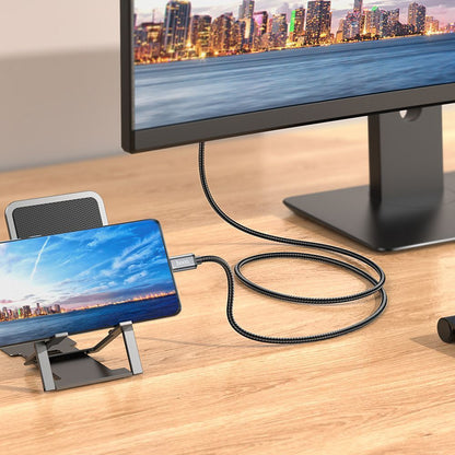 Audio i Video kabl USB-C - HDMI HOCO UA27, 2m, Sivi