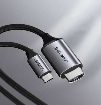 Kabl za Audio i Video USB-C - HDMI UGREEN MM142, 1.5m, Crni