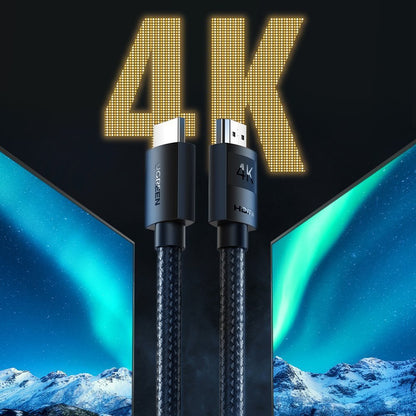Video Cable UGREEN HD119, HDMI - HDMI, 4K, 1m, Black