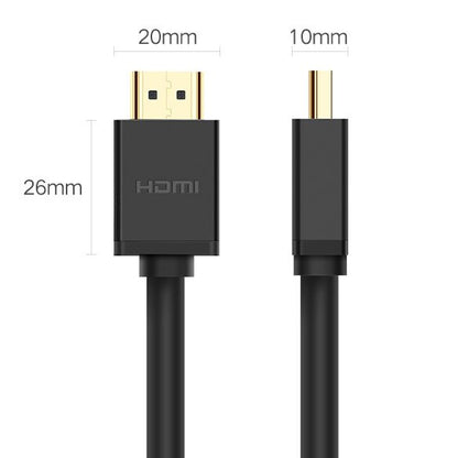 Video kabl UGREEN HD104, HDMI - HDMI, 4K, 1m, Crni